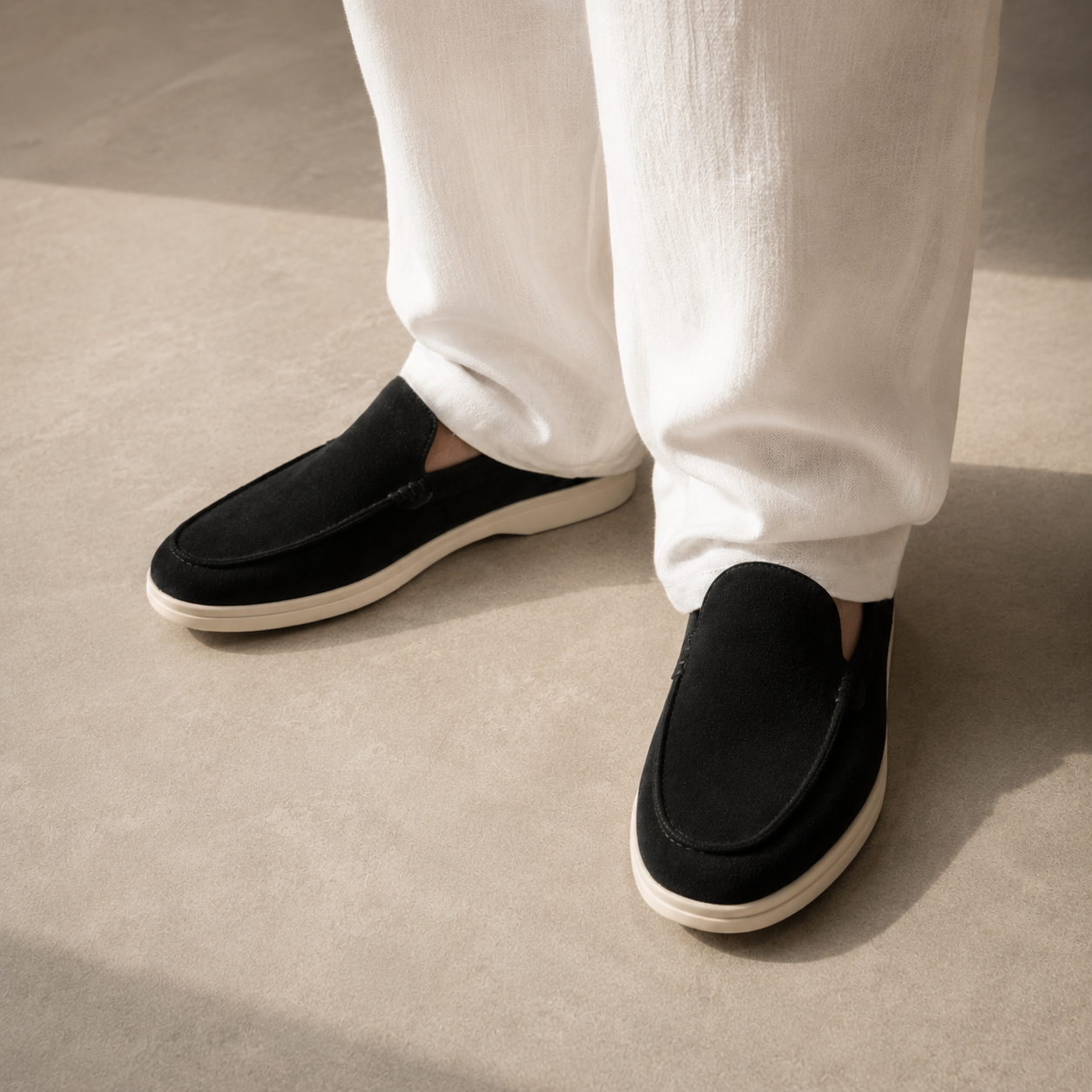 Specialerbjudande: PRACTS Suede Loafers SE