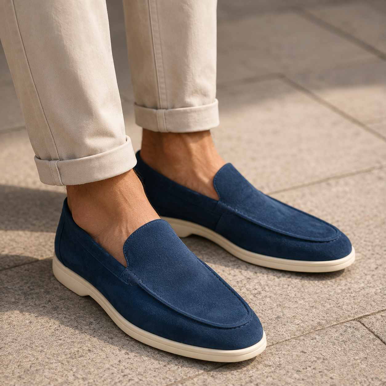 Specialerbjudande: PRACTS Suede Loafers SE