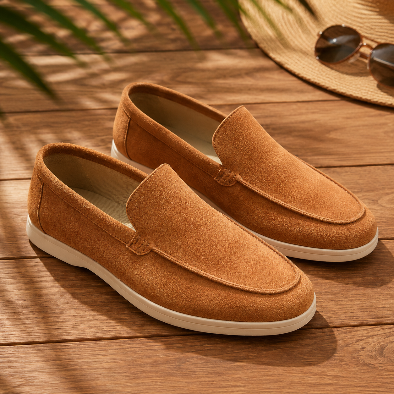 Specialerbjudande: PRACTS Suede Loafers SE