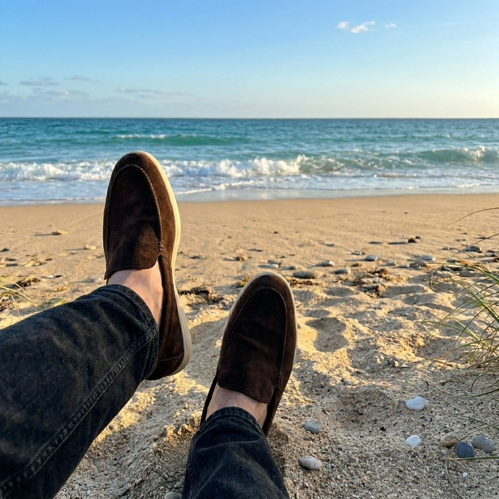 Specialerbjudande: PRACTS Suede Loafers SE